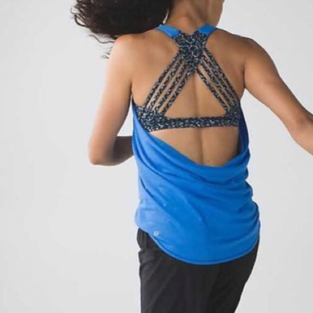 Lululemon Wild tank in blue